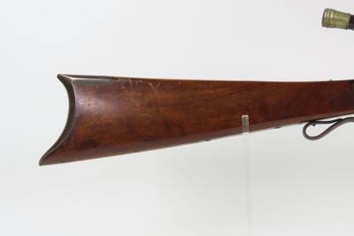 MALCOLM SCOPED Antique MASS. ARMS Co. MAYNARD .35 Caliber Rifle c1860s mfr. Chicopee Falls, Massachusetts - Image 11 of 19