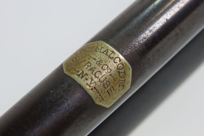 MALCOLM SCOPED Antique MASS. ARMS Co. MAYNARD .35 Caliber Rifle c1860s mfr. Chicopee Falls, Massachusetts - Image 14 of 19