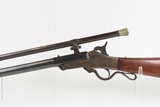 MALCOLM SCOPED Antique MASS. ARMS Co. MAYNARD .35 Caliber Rifle c1860s mfr. Chicopee Falls, Massachusetts - 9 of 19