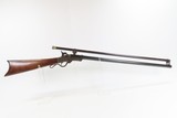 MALCOLM SCOPED Antique MASS. ARMS Co. MAYNARD .35 Caliber Rifle c1860s mfr. Chicopee Falls, Massachusetts - 8 of 19