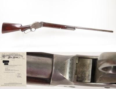 CODY LETTERED Antique WINCHESTER Model 1887 Lever Action 12 Gauge SHOTGUNPopular Coach and Law Enforcement Gun