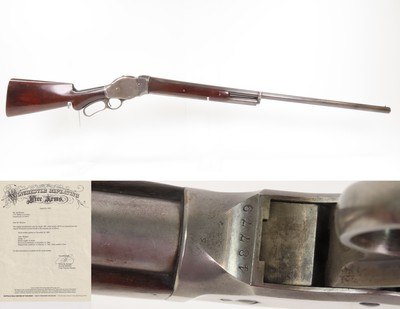 CODY LETTERED Antique WINCHESTER Model 1887 Lever Action 12 Gauge SHOTGUNPopular Coach and Law Enforcement Gun