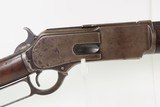 1888 mfr Antique WINCHESTER Model 1876 40-60 WCF Lever Action 28” Octagonal “Centennial Model” Classic Large Bore Repeater - 5 of 23