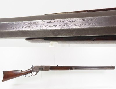 1888 mfr Antique WINCHESTER Model 1876 40-60 WCF Lever Action 28” Octagonal “Centennial Model” Classic Large Bore Repeater