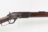 c1885 mfr. Antique WINCHESTER Model 1876 .40-60 WCF Lever Action RIFLEClassic WILD WEST Repeater Made in 1885 - 3 of 21