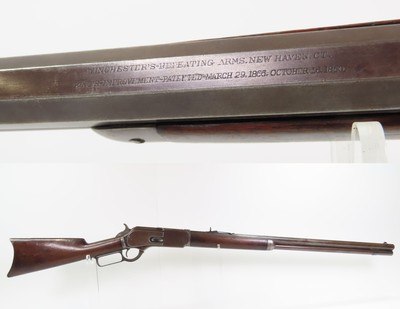 1886 Antique WINCHESTER Model 1876 .45-60 WCF Lever Action Octagonal Barrel Classic WILD WEST Repeater Made in 1886