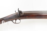 1850s W.B. BARRATT Antique “Burton on Trent” BLUNDERBUSS with SNAP BAYONETBACK ACTION Close Range Weapon w/DAMASCUS BARREL - 7 of 22