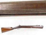 1850s W.B. BARRATT Antique “Burton on Trent” BLUNDERBUSS with SNAP BAYONETBACK ACTION Close Range Weapon w/DAMASCUS BARREL - 1 of 23
