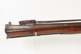 1850s W.B. BARRATT Antique “Burton on Trent” BLUNDERBUSS with SNAP BAYONETBACK ACTION Close Range Weapon w/DAMASCUS BARREL - 14 of 22