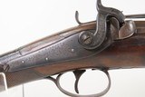 1850s W.B. BARRATT Antique “Burton on Trent” BLUNDERBUSS with SNAP BAYONETBACK ACTION Close Range Weapon w/DAMASCUS BARREL - 6 of 23