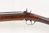 1850s W.B. BARRATT Antique “Burton on Trent” BLUNDERBUSS with SNAP BAYONETBACK ACTION Close Range Weapon w/DAMASCUS BARREL - 9 of 23