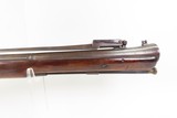1850s W.B. BARRATT Antique “Burton on Trent” BLUNDERBUSS with SNAP BAYONETBACK ACTION Close Range Weapon w/DAMASCUS BARREL - 10 of 23
