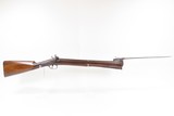 1850s W.B. BARRATT Antique “Burton on Trent” BLUNDERBUSS with SNAP BAYONETBACK ACTION Close Range Weapon w/DAMASCUS BARREL - 15 of 23