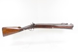 1850s W.B. BARRATT Antique “Burton on Trent” BLUNDERBUSS with SNAP BAYONETBACK ACTION Close Range Weapon w/DAMASCUS BARREL - 5 of 22