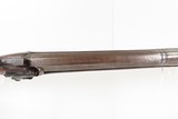 1850s W.B. BARRATT Antique “Burton on Trent” BLUNDERBUSS with SNAP BAYONETBACK ACTION Close Range Weapon w/DAMASCUS BARREL - 3 of 23