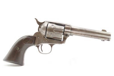 1897 mfg. Antique COLT “PEACEMAKER” Single Action Army .38-40 WCF RevolverCLASSIC Late 19th Century .38 WCF Colt 6-Shooter - Image 2 of 20