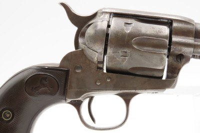 1897 mfg. Antique COLT “PEACEMAKER” Single Action Army .38-40 WCF RevolverCLASSIC Late 19th Century .38 WCF Colt 6-Shooter - Image 4 of 20