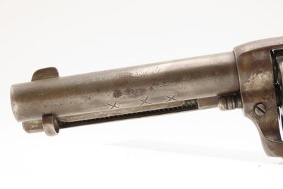 1897 mfg. Antique COLT “PEACEMAKER” Single Action Army .38-40 WCF RevolverCLASSIC Late 19th Century .38 WCF Colt 6-Shooter - Image 14 of 20