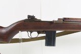 WORLD WAR II Era U.S. INLAND M1 Carbine SEMI-AUTOMATIC Light Rifle WWII C&R With CANVAS WEB SLING, MAGAZINE POUCH, & EXTRA MAGS - 4 of 21