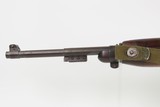 WORLD WAR II Era U.S. INLAND M1 Carbine SEMI-AUTOMATIC Light Rifle WWII C&R With CANVAS WEB SLING, MAGAZINE POUCH, & EXTRA MAGS - 17 of 21