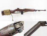WORLD WAR II Era U.S. INLAND M1 Carbine SEMI-AUTOMATIC Light Rifle WWII C&R With CANVAS WEB SLING, MAGAZINE POUCH, & EXTRA MAGS