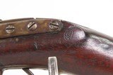 SCARCE Antique SIMEON NORTH M1833 Hall Percussion SR Carbine RAMROD BAYONET 1838 mfg. Breech Loading SADDLE RING Carbine - 9 of 24