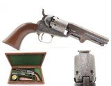 CASED c1853 mfg. LONDON MODEL Antique COLT M1849 Percussion POCKET Revolver EARLY PRODUCTION Serial Number “73” - 12 of 20