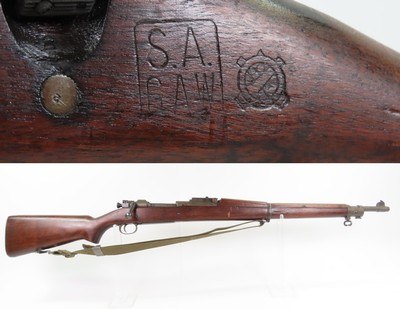 1917 mfr. ROCK ISLAND ARSENAL M1903 .30-06 Bolt Action C&R MILITARY RiflePost-WORLD WAR I Manufactured Infantry Longarm