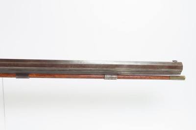 C. CURRY Retailed Antique SLOTTER & CO. Percussion Homestead PLAINS RifleDESIRABLE SAN FRANCISCO Retailer Marked Longarm - Image 10 of 22
