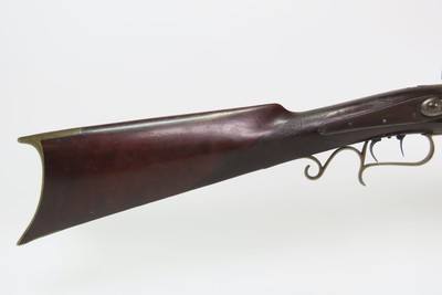 C. CURRY Retailed Antique SLOTTER & CO. Percussion Homestead PLAINS RifleDESIRABLE SAN FRANCISCO Retailer Marked Longarm - Image 12 of 22