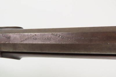 C. CURRY Retailed Antique SLOTTER & CO. Percussion Homestead PLAINS RifleDESIRABLE SAN FRANCISCO Retailer Marked Longarm - Image 7 of 22