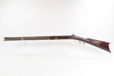 C. CURRY Retailed Antique SLOTTER & CO. Percussion Homestead PLAINS RifleDESIRABLE SAN FRANCISCO Retailer Marked Longarm - Image 3 of 22
