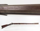 C. CURRY Retailed Antique SLOTTER & CO. Percussion Homestead PLAINS RifleDESIRABLE SAN FRANCISCO Retailer Marked Longarm - Image 1 of 22