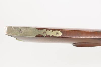 FRONTIER Era J. BACH Retailed Antique SLOTTER & CO. Percussion PLAINS Rifle SAN FRANCISCO Retailer Marked CIVIL WAR ERA Longarm - Image 11 of 25