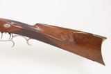 FRONTIER Era J. BACH Retailed Antique SLOTTER & CO. Percussion PLAINS Rifle SAN FRANCISCO Retailer Marked CIVIL WAR ERA Longarm - 13 of 25