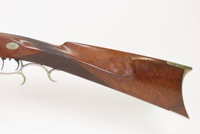 FRONTIER Era J. BACH Retailed Antique SLOTTER & CO. Percussion PLAINS Rifle SAN FRANCISCO Retailer Marked CIVIL WAR ERA Longarm - Image 14 of 25