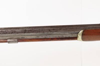 FRONTIER Era J. BACH Retailed Antique SLOTTER & CO. Percussion PLAINS Rifle SAN FRANCISCO Retailer Marked CIVIL WAR ERA Longarm - Image 6 of 25