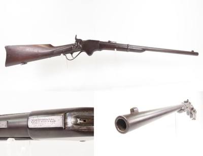 CIVIL WAR/FRONTIER Era Antique M1860 SPENCER Saddle Ring Carbine UNFORGIVEN Early Repeater Famous During Civil War & Wild West - Image 1 of 21