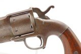 RARE CIVIL WAR Antique ALLEN & WHEELOCK Center Hammer Lipfire ARMY Revolver 1 of 250 .44 Caliber LIPFIRE Revolvers Made c. 1861 - 14 of 18