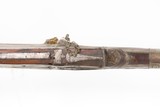 MASSIVE 1700s Antique Northern India TORADAR MATCHLOCK Musket HAND CANNONMUGHAL EMPIRE Indian with LONG 47-3/8 Inch Barrel - 12 of 25