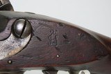 WAR OF 1812 Antique U.S. M1808 Pattern FLINTLOCK Musket MARTIALLY INSPECTED With Model 1817 HARPERS FERRY TRANSITIONAL LOCK - 24 of 25