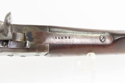CIVIL WAR Antique SHARPS & HANKINS M1862 NAVY Carbine LEATHER BARREL WRAPOne of 6,686 Navy Purchased WITH ORIGINAL COVER - Image 12 of 19