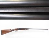 AYA AGUIRRE y ARANZABAL Side by Side Engraved c1970s SXS Spanish Basque 12g Model 4/53 BOXLOCK Shotgun w/CASE COLORS - 1 of 25