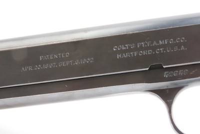 Scarce 1909 Mfr. COLT M1902 Semi-Automatic .38 ACP “MILITARY” Pistol C&R1 of 18,068 Manufactured; Designed by JOHN BROWNING - Image 14 of 16
