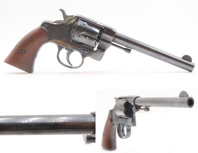 DESIRABLE Scarce LETTERED Antique U.S. COLT M1892 ARMY Model DA REVOLVERFIRST MILITARY DOUBLE ACTION w/Swing Out Cylinder