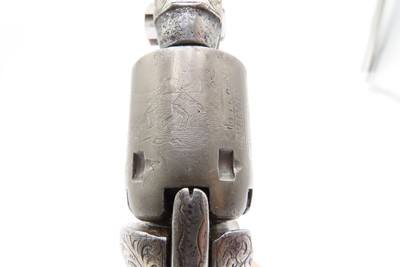 CASED 1852 GUSTAVE YOUNG Era Factory Engraved COLT M1849 Revolver CIVIL WAR Antique .31 PERCUSSION Pocket Revolver ACCESSORIES - Image 7 of 17
