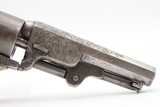 CASED 1852 GUSTAVE YOUNG Era Factory Engraved COLT M1849 Revolver CIVIL WAR Antique .31 PERCUSSION Pocket Revolver ACCESSORIES - 2 of 17