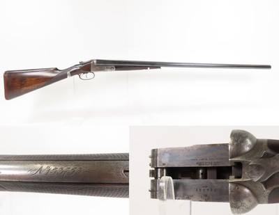 Factory Engraved PARKER BROTHERS DHE Grade DOUBLE BARREL Hammerless Shotgun 1910 C&R GRADE 3 Side by Side 12 Gauge w/EJECTORS