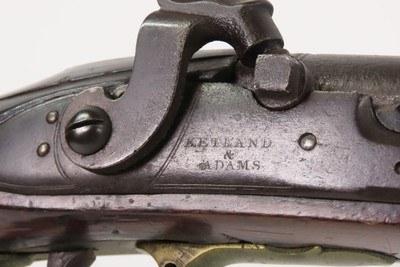 Antique KETLAND & ADAMS British Proofed OFFICER’S FUSIL Conversion MusketLate 1700s to Early 1800s Percussion Large Bore - Image 8 of 25