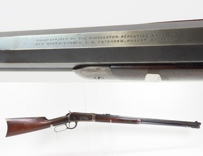 1903 mfg. WINCHESTER M1894 .32-40 WCF TAKEDOWN Lever Action Repeater C&RIconic Rifle with CLASSIC BLADE Front Sight